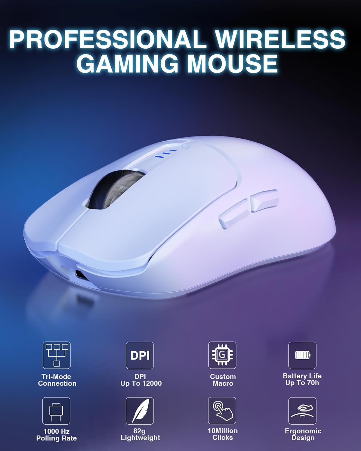 Mouse Gamer 12000 DPI